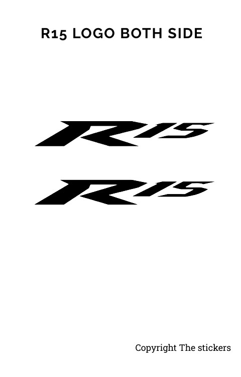 yamaha r15,yamaha,yamaha r15 srickers,r15,r15 logo,r15 logo stickers,r15 graphics,